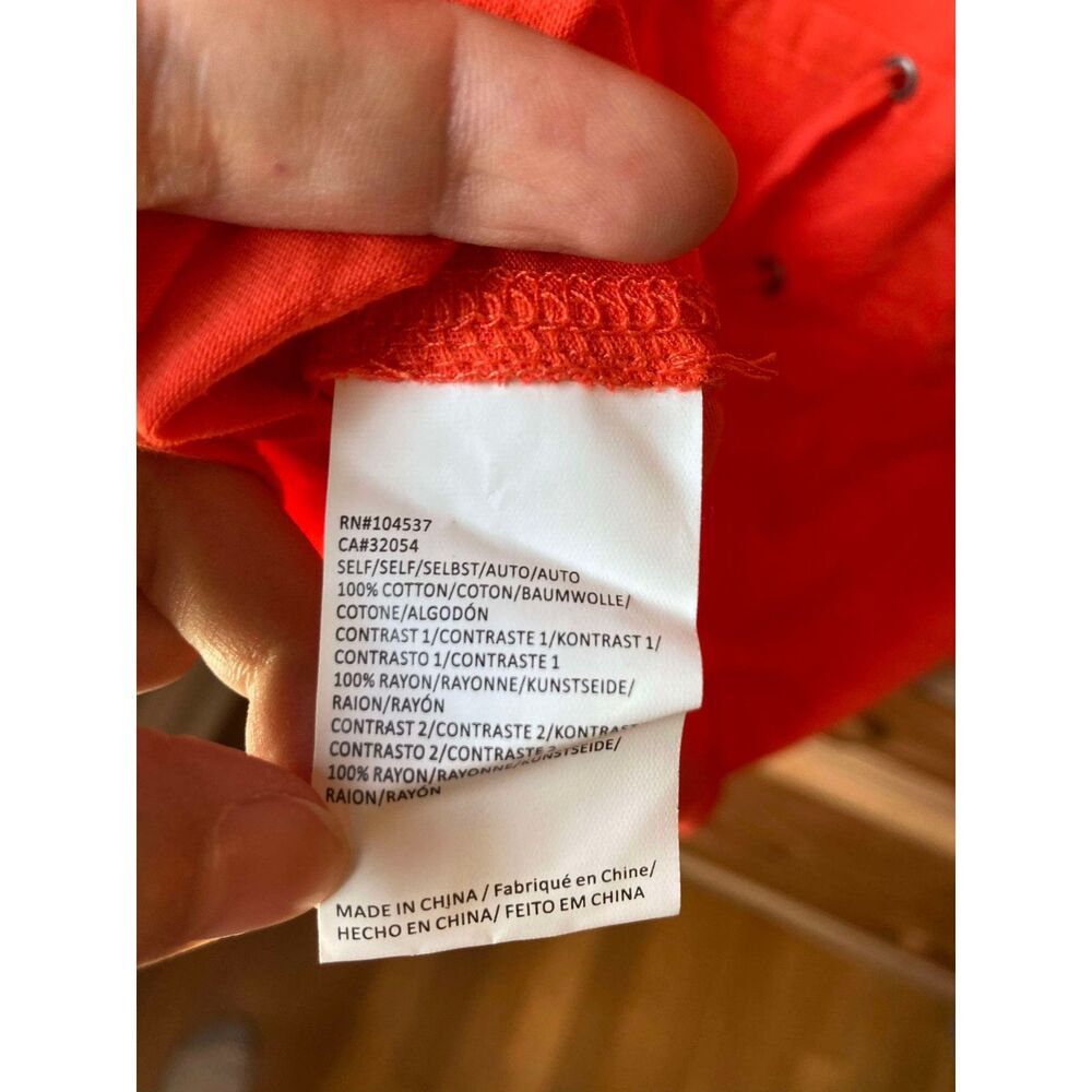 🧺Tiny by Anthropologie | 100% Cotton Eyelet Embroidered Side Tie Tank | Medium - Picture 5 of 7